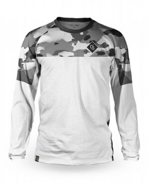 Tundra White Technical Jersey Longsleeve