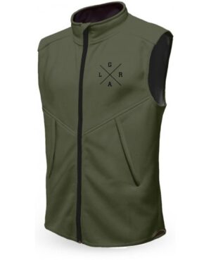 Olive Technical Vest dark green