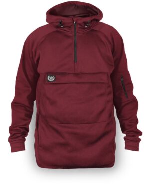 WATER-REPELLANT FLEECE ANORAK