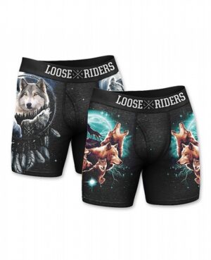 loose riders boxer brief wolf