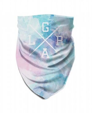 tube scarf aqua