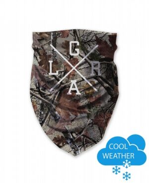 tube scarf foliage camo