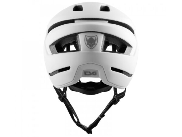 Tsg Pepper Solid Color Satin white Κράνος - Image 4